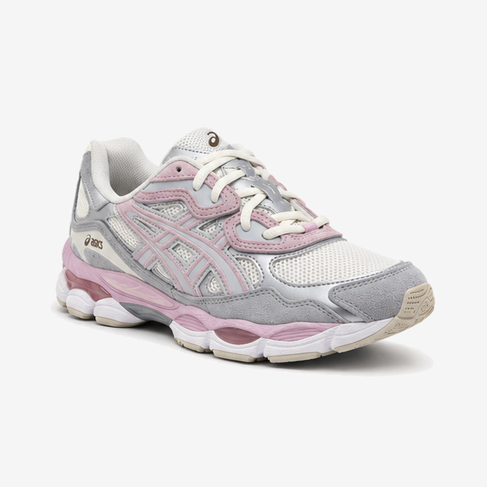Asics Gel-NYC Concrete Barely Rose - zijaanzicht schuin