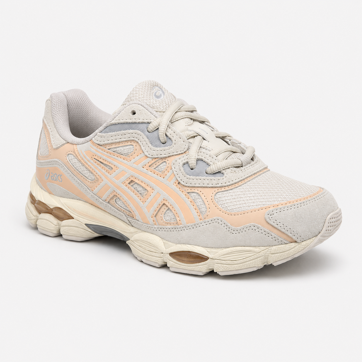 Asics Gel-NYC Oatmeal Bisque - zijaanzicht schuin