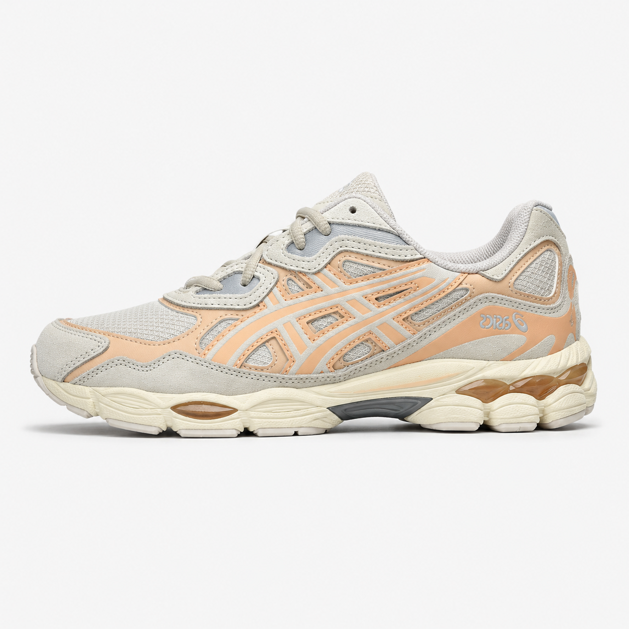Asics Gel-NYC Oatmeal Bisque - zijkant