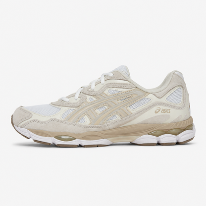 Asics Gel-NYC White Feather Grey - zijkant
