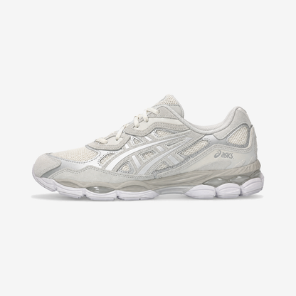 Asics Gel-NYC Cream Cloud Grey - zijkant