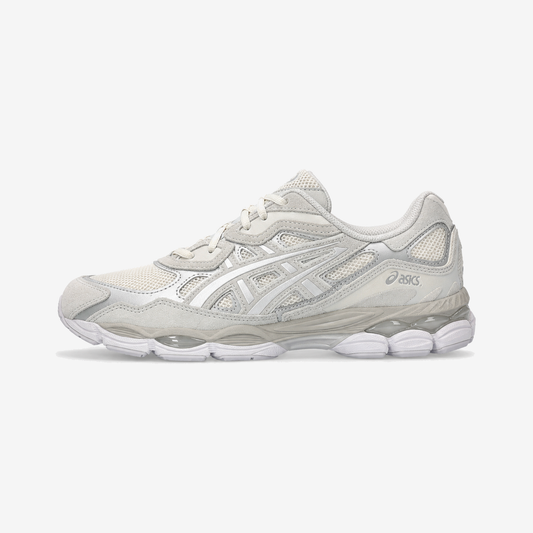 Asics Gel-NYC Cream Cloud Grey - zijkant