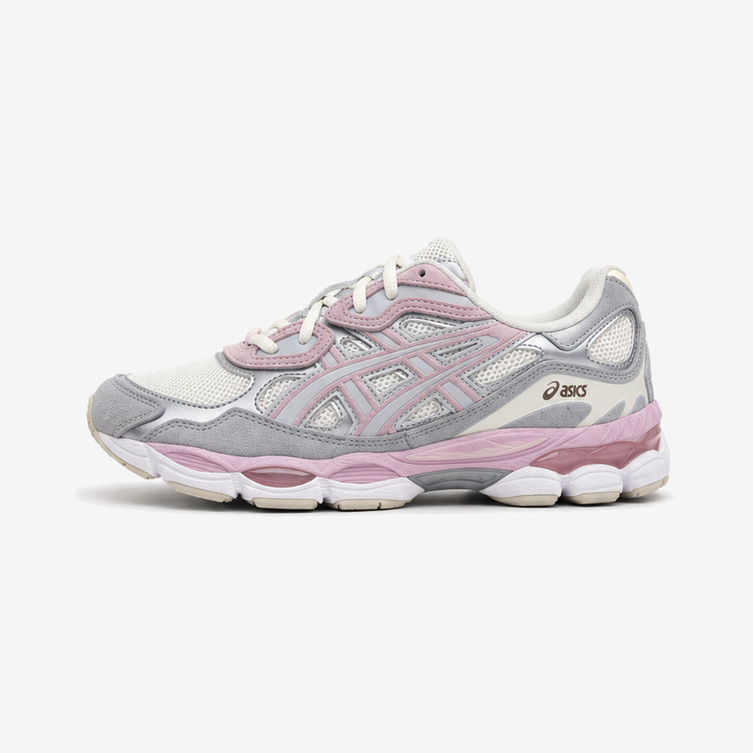 Asics Gel-NYC Concrete Barely Rose - zijkant