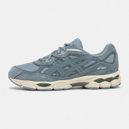 Asics Gel-NYC Dolphin Grey Fjord Grey - zijkant
