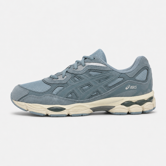 Asics Gel-NYC Dolphin Grey Fjord Grey - zijkant