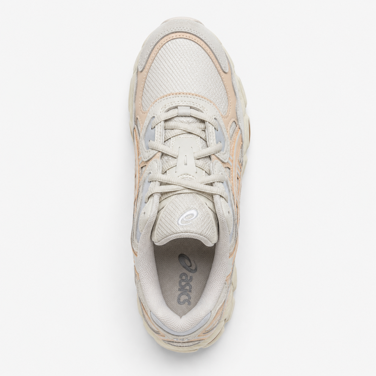 Asics Gel-NYC Oatmeal Bisque - bovenaanzicht