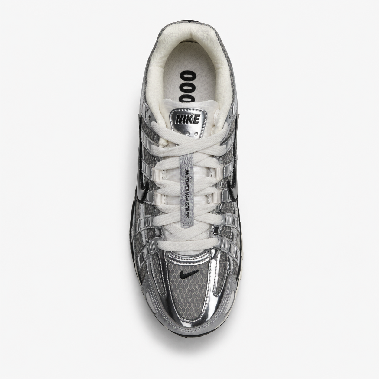 Nike P-6000 Silver Metallic - bovenaanzicht