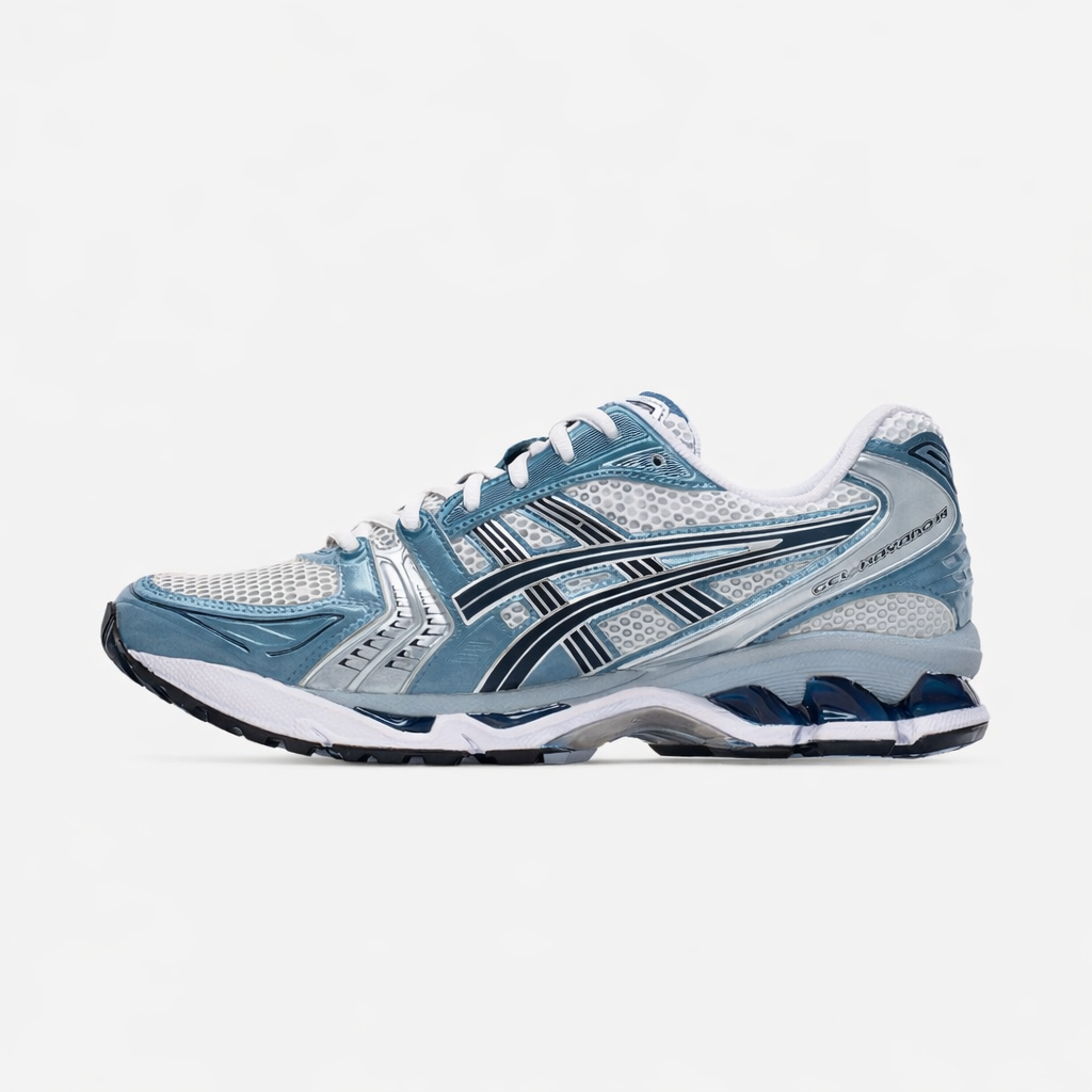 Asics Gel-Kayano 14 White Fjord Grey