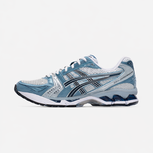 Asics Gel-Kayano 14 White Fjord Grey